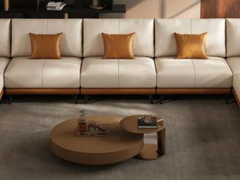 BRAND NEW LEATHER FURNITURE