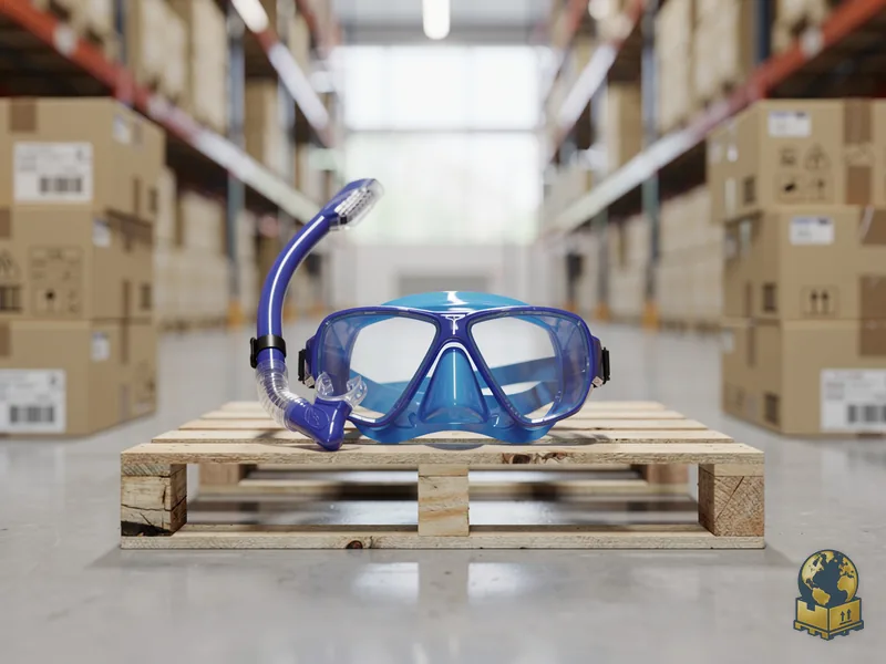 AQUA MASK AND SNORKEL 2PC SET