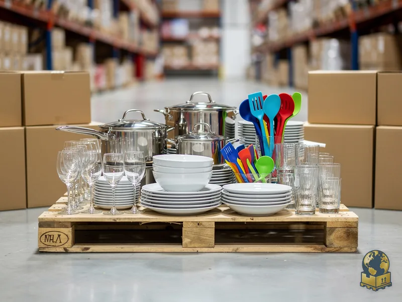MIXED KITCHENWARE and TABLEWARE